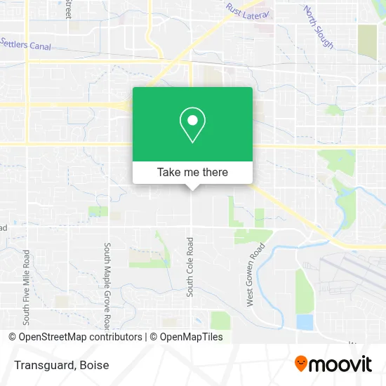 Transguard map