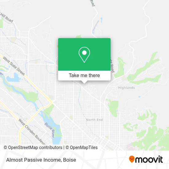 Almost Passive Income map