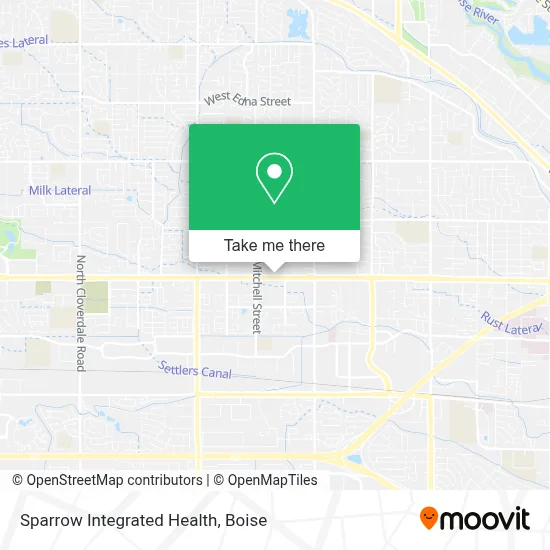 Sparrow Integrated Health map