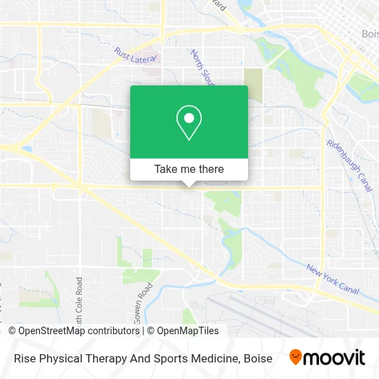 Rise Physical Therapy And Sports Medicine map