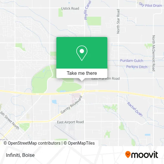 Infiniti map