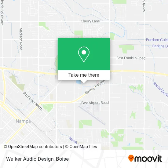 Walker Audio Design map