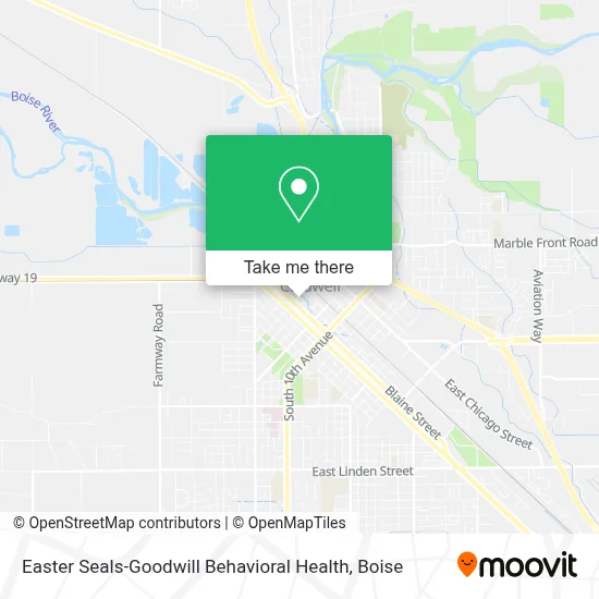 Easter Seals-Goodwill Behavioral Health map
