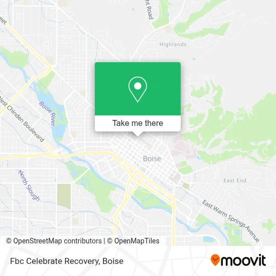 Fbc Celebrate Recovery map