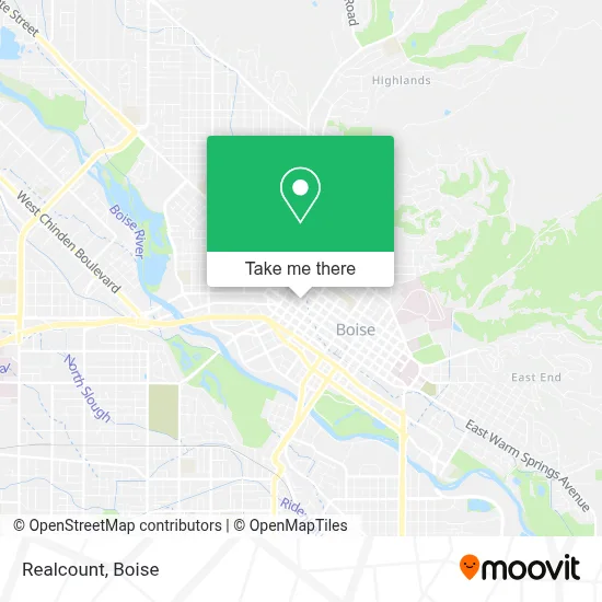 Realcount map