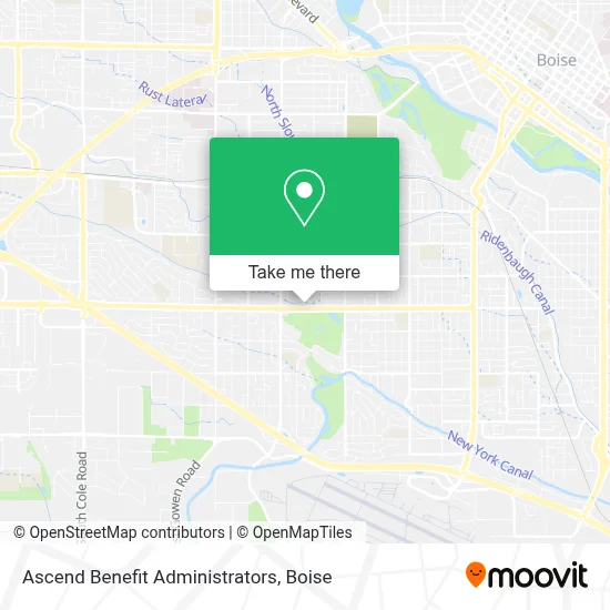 Ascend Benefit Administrators map