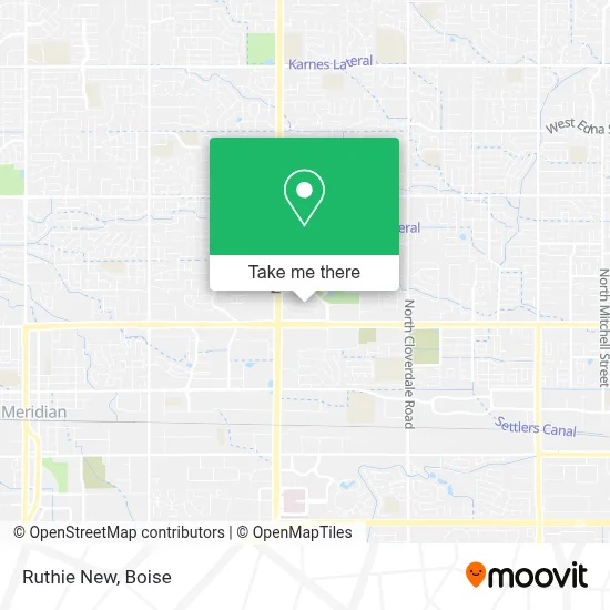 Ruthie New map