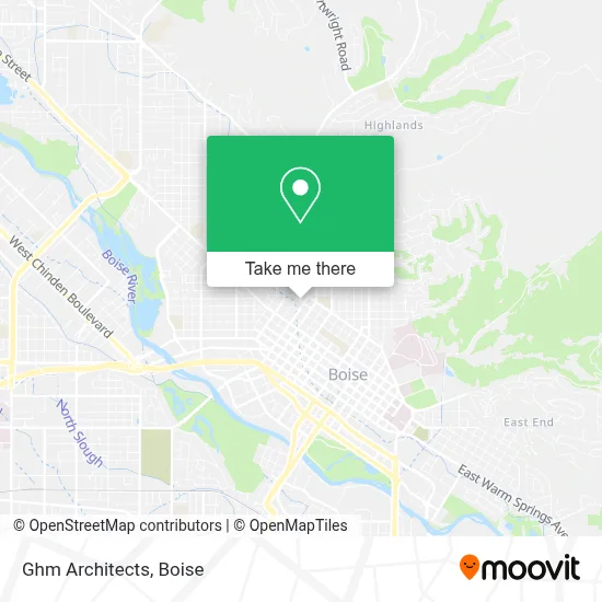 Ghm Architects map