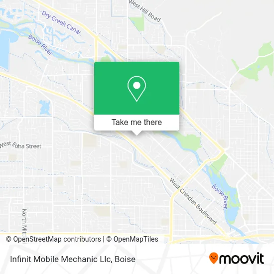 Infinit Mobile Mechanic Llc map