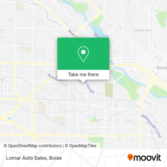 Lomar Auto Sales map