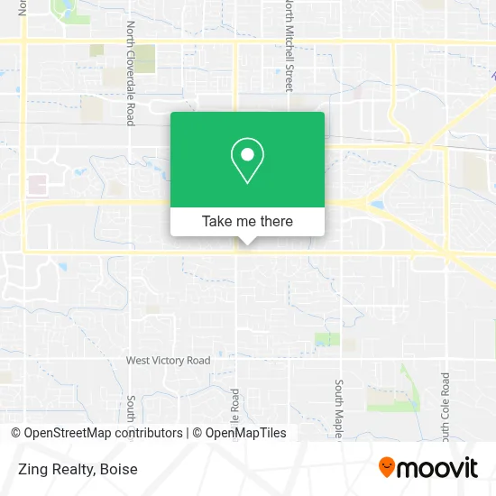 Zing Realty map
