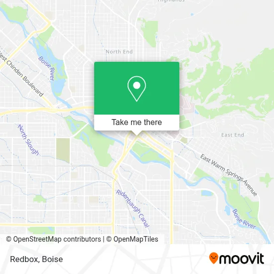 Redbox map