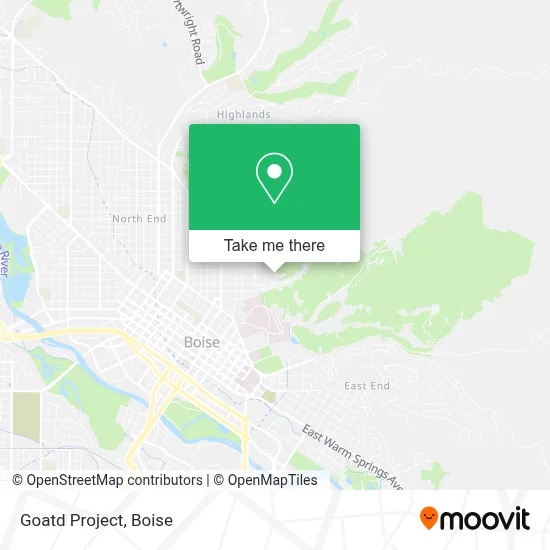 Goatd Project map