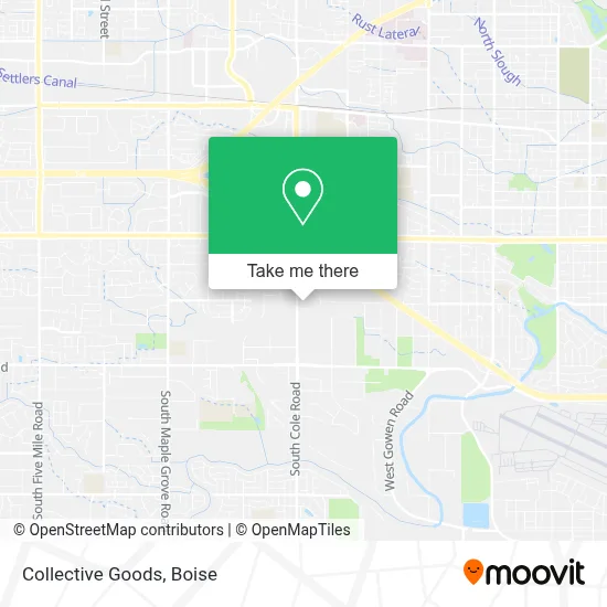 Collective Goods map
