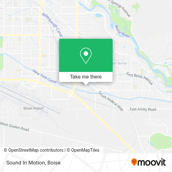 Sound In Motion map