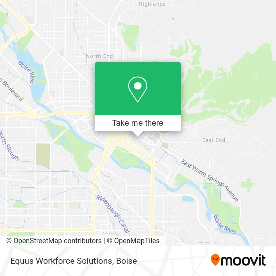 Equus Workforce Solutions map