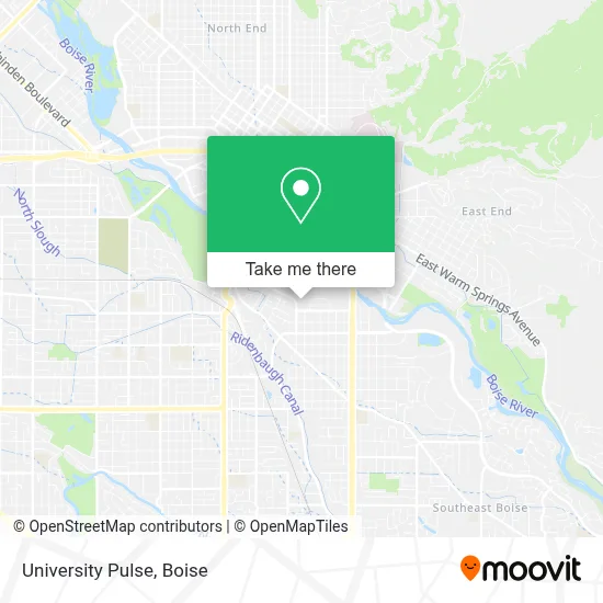 University Pulse map
