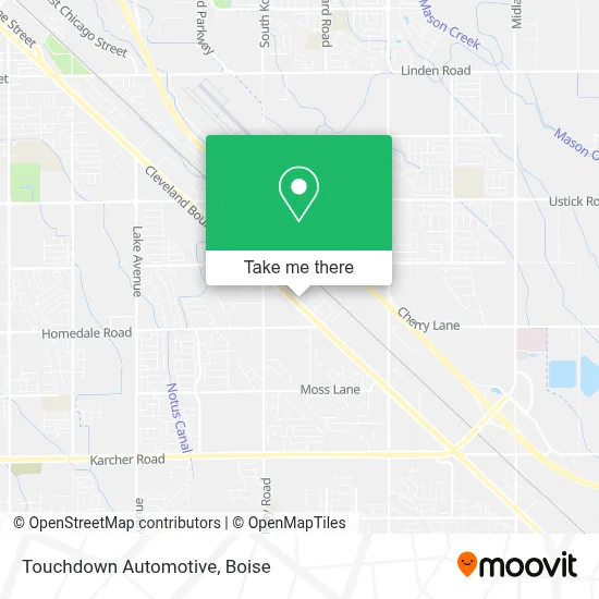 Touchdown Automotive map