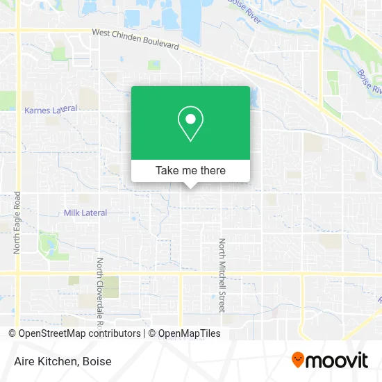 Aire Kitchen map