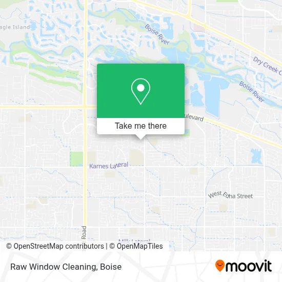 Raw Window Cleaning map