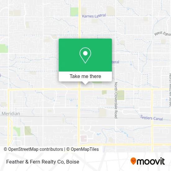 Feather & Fern Realty Co map