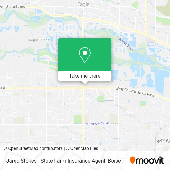 Jared Stokes - State Farm Insurance Agent map