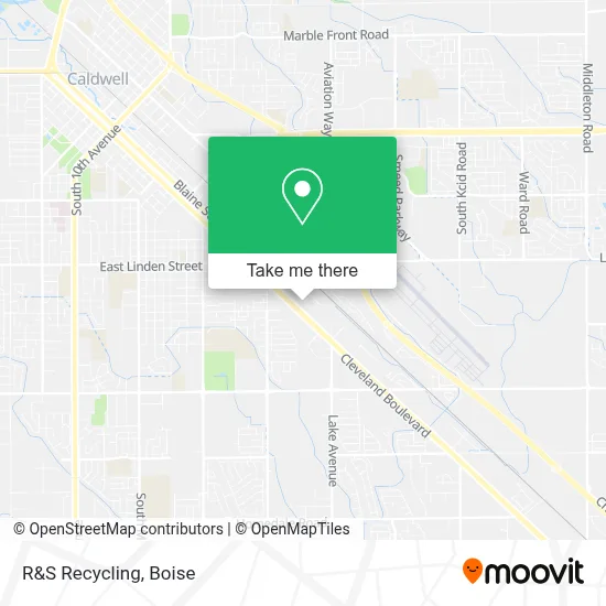 R&S Recycling map