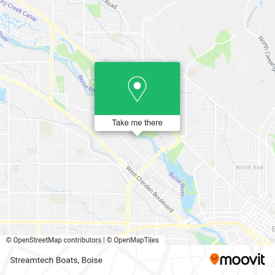 Streamtech Boats map