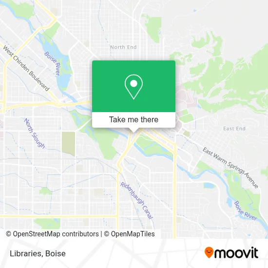 Libraries map