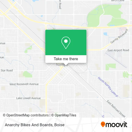 Anarchy Bikes And Boards map