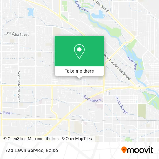 Atd Lawn Service map