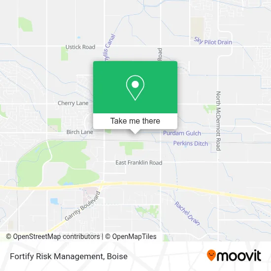 Fortify Risk Management map