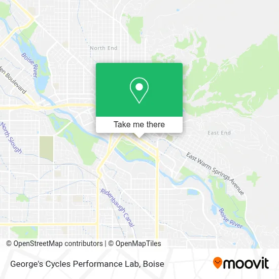 George's Cycles Performance Lab map