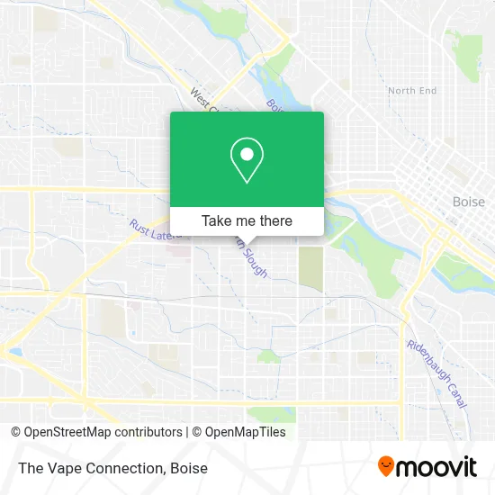 The Vape Connection map