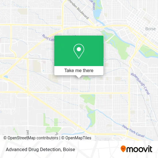 Advanced Drug Detection map