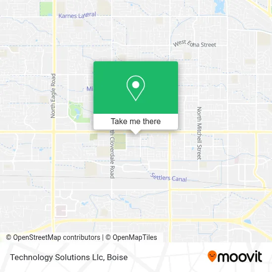 Technology Solutions Llc map
