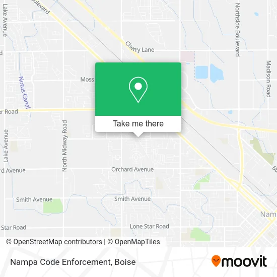 Nampa Code Enforcement map