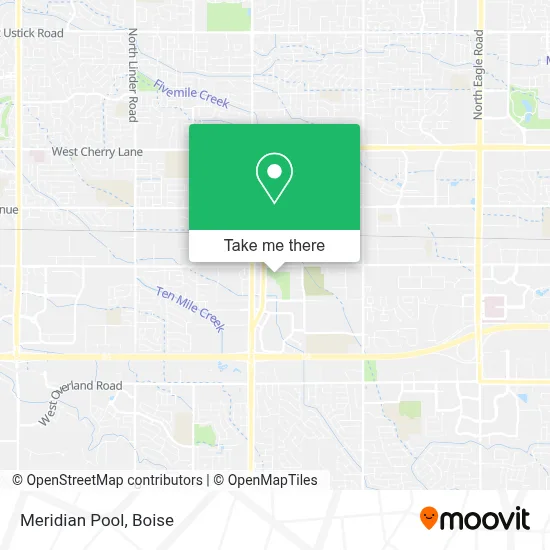 Meridian Pool map