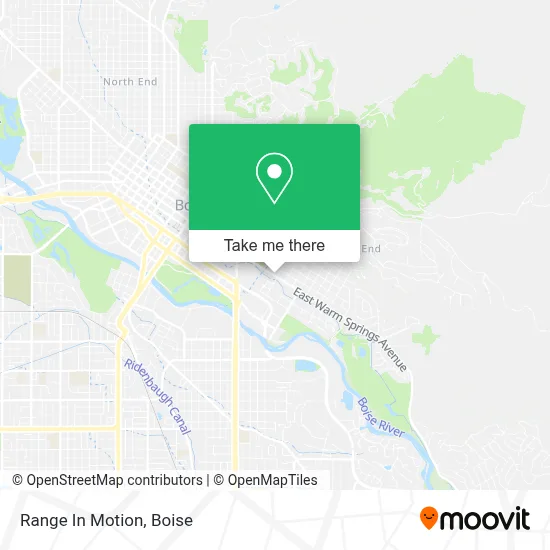 Range In Motion map