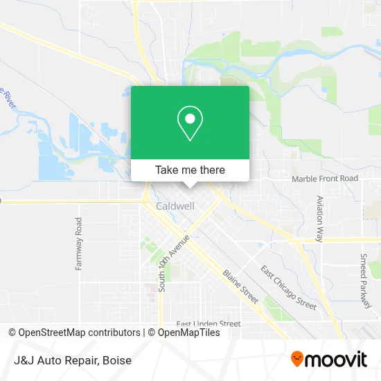 J&J Auto Repair map