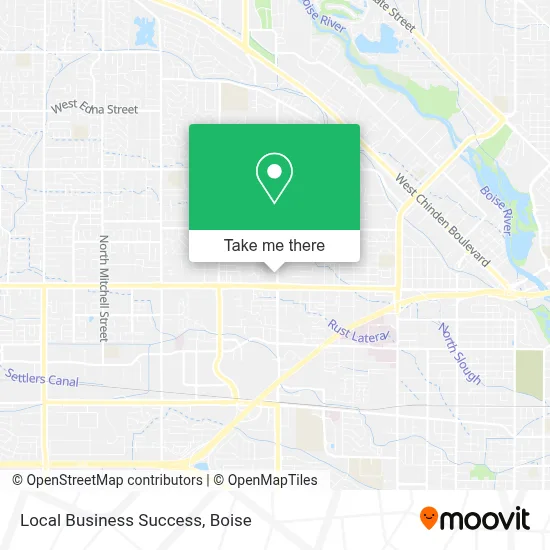 Local Business Success map