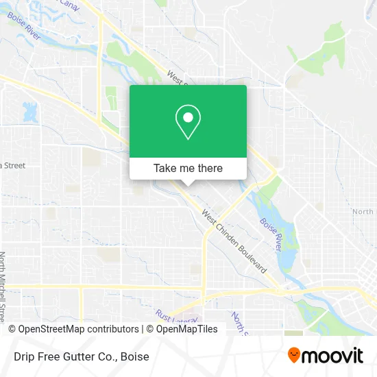 Drip Free Gutter Co. map