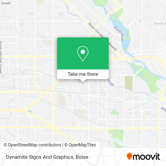 Dynamite Signs And Graphics map