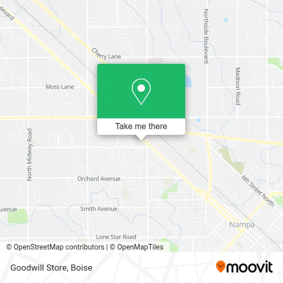 Goodwill Store map