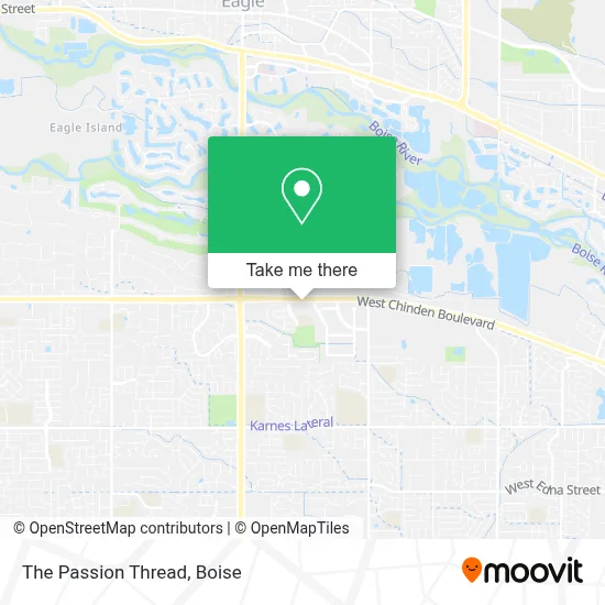 The Passion Thread map