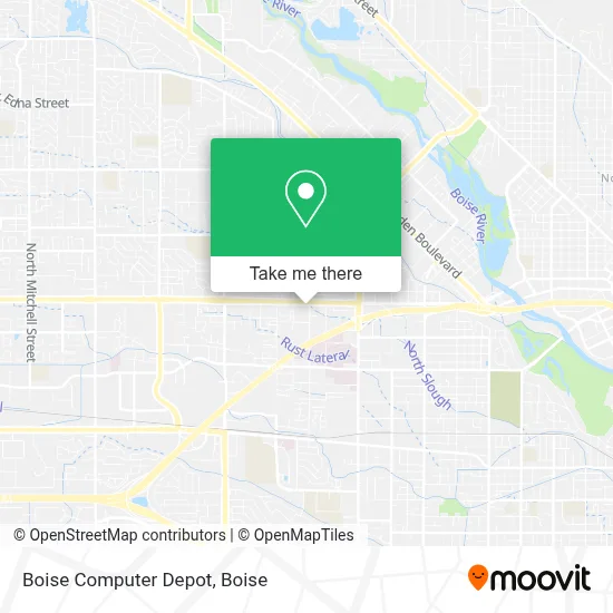 Boise Computer Depot map