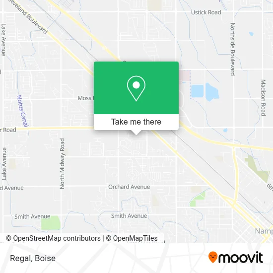 Regal map