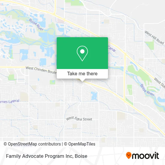 Family Advocate Program Inc map