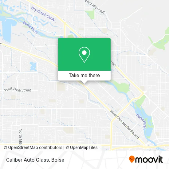 Caliber Auto Glass map