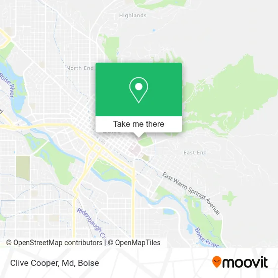 Clive Cooper, Md map